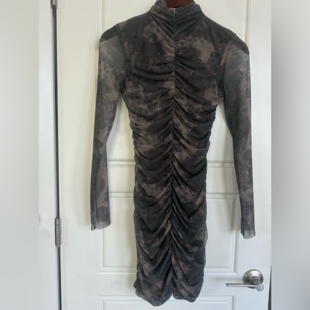 ZARA Dark Green Dress